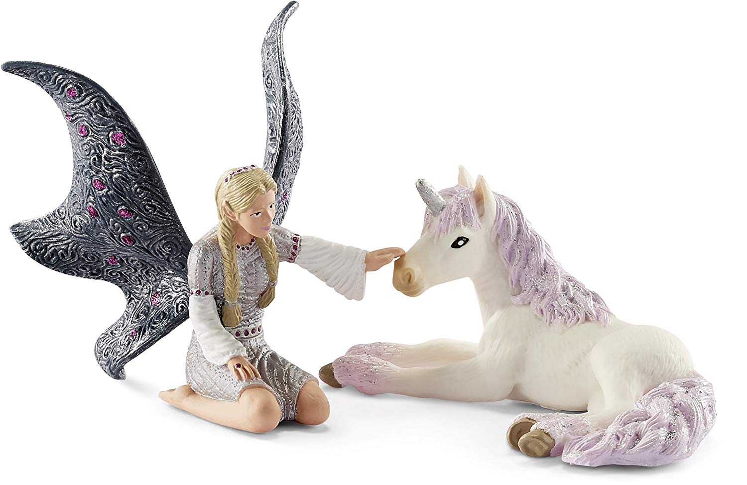 Schleich Lindariel With Unicorn Foal