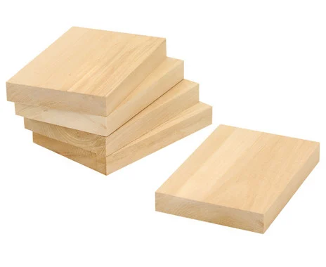 Linden wood, set of 5