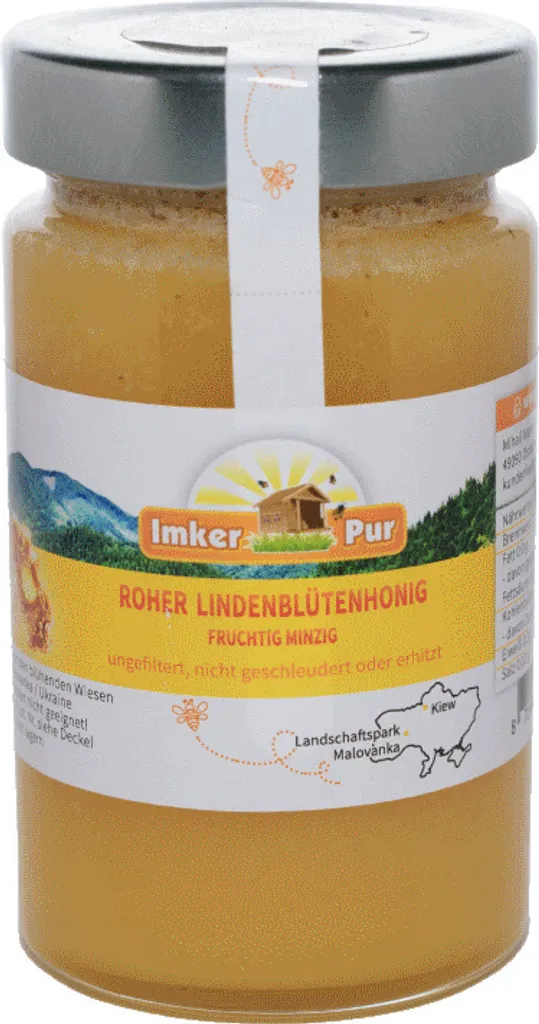 BeekeeperPur lime honey (raw), 400 g