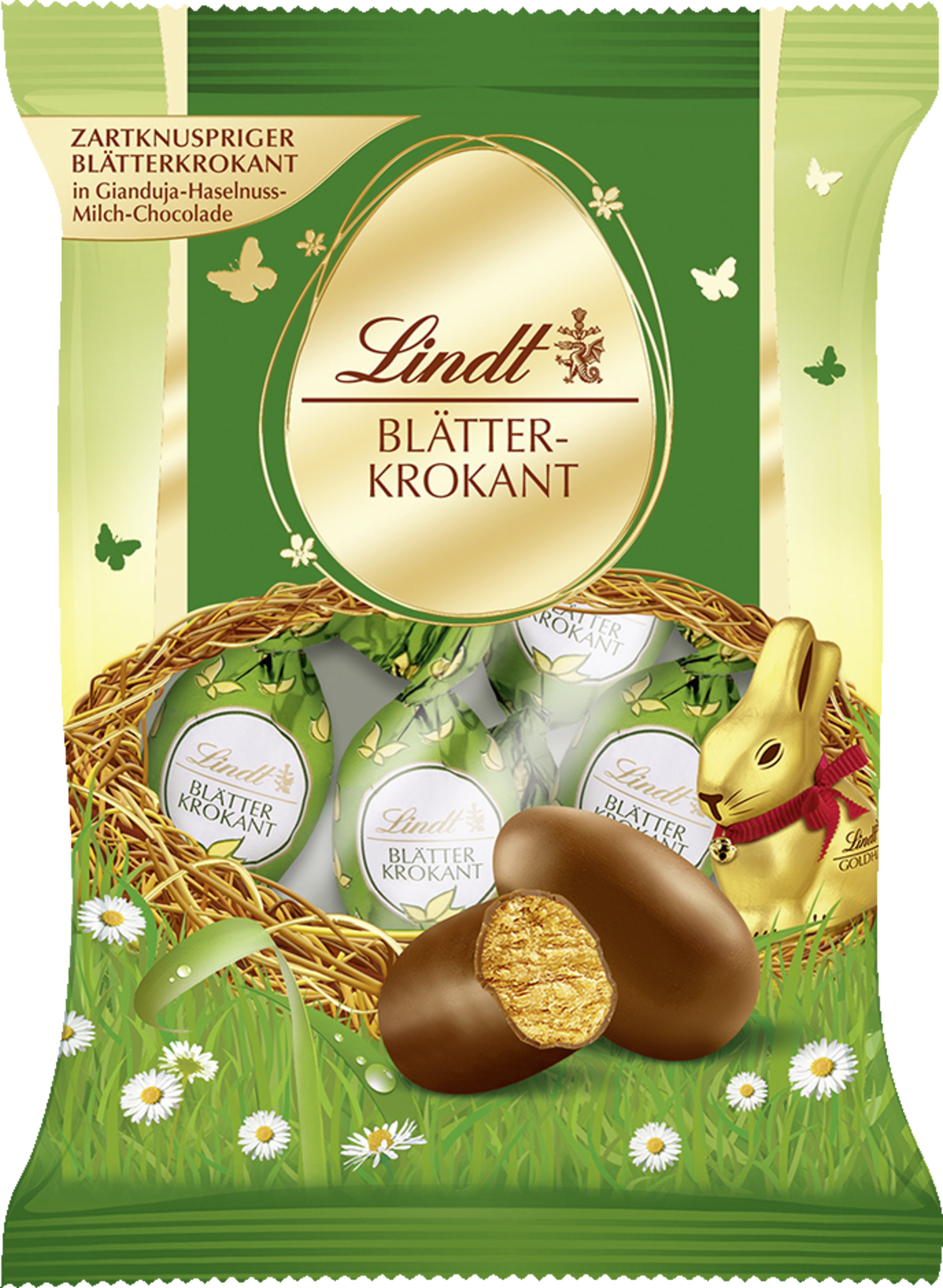 Lindt Leaf Crisp Eggs 85g