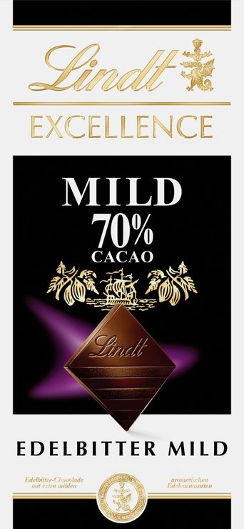 Lindt Excellence Mild 70%