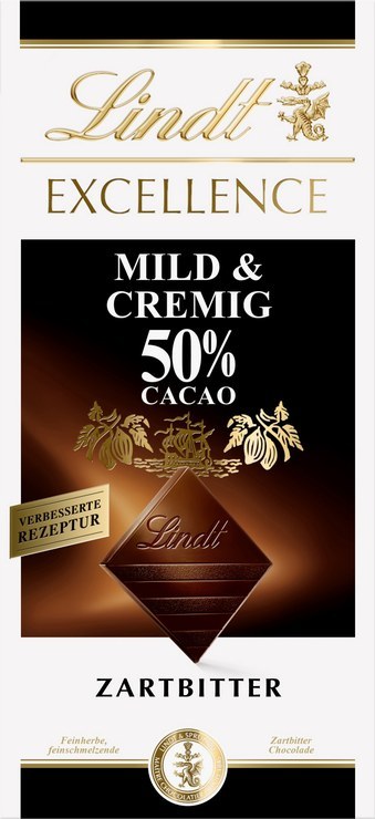 Lindt EXCELLENCE Mild & Creamy 50%