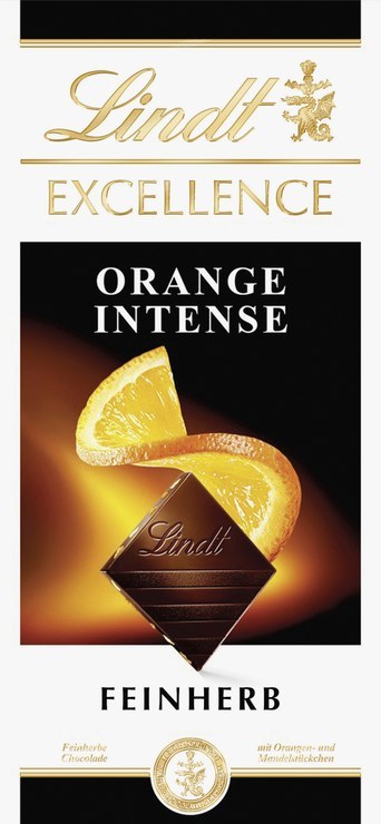 Lindt Excellence Orange Intense