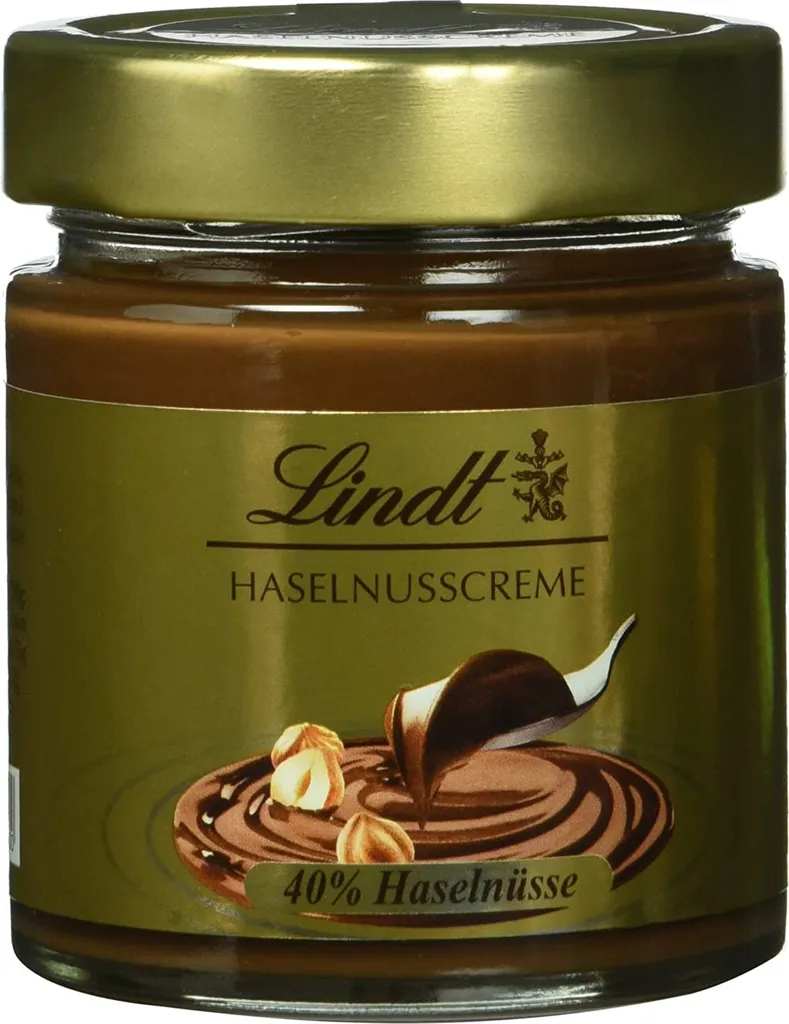Lindt Hazelnut Cream, creamy spread, 40% hazelnuts, gluten-free, 220g