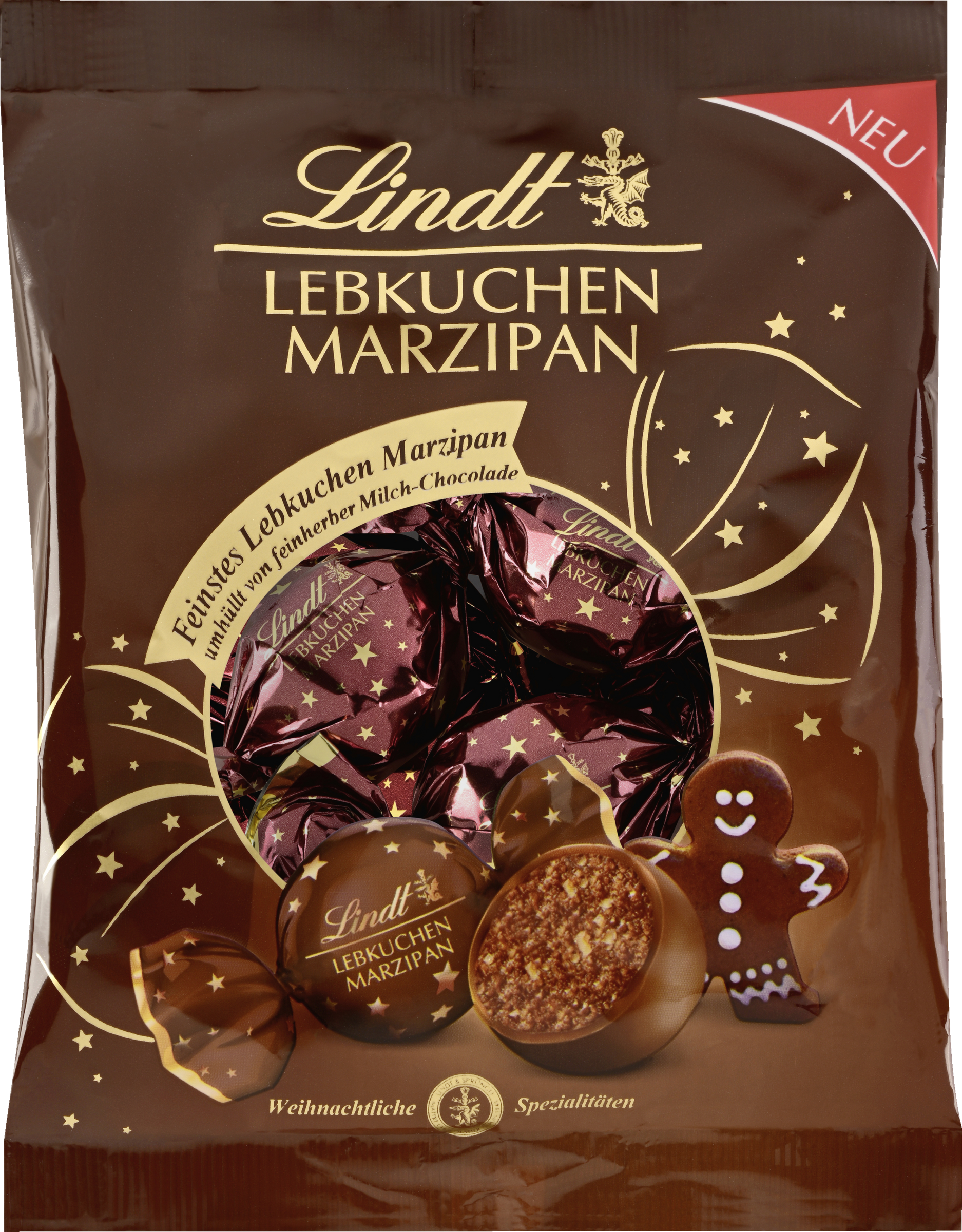 Lindt Gingerbread Marzipan 100g