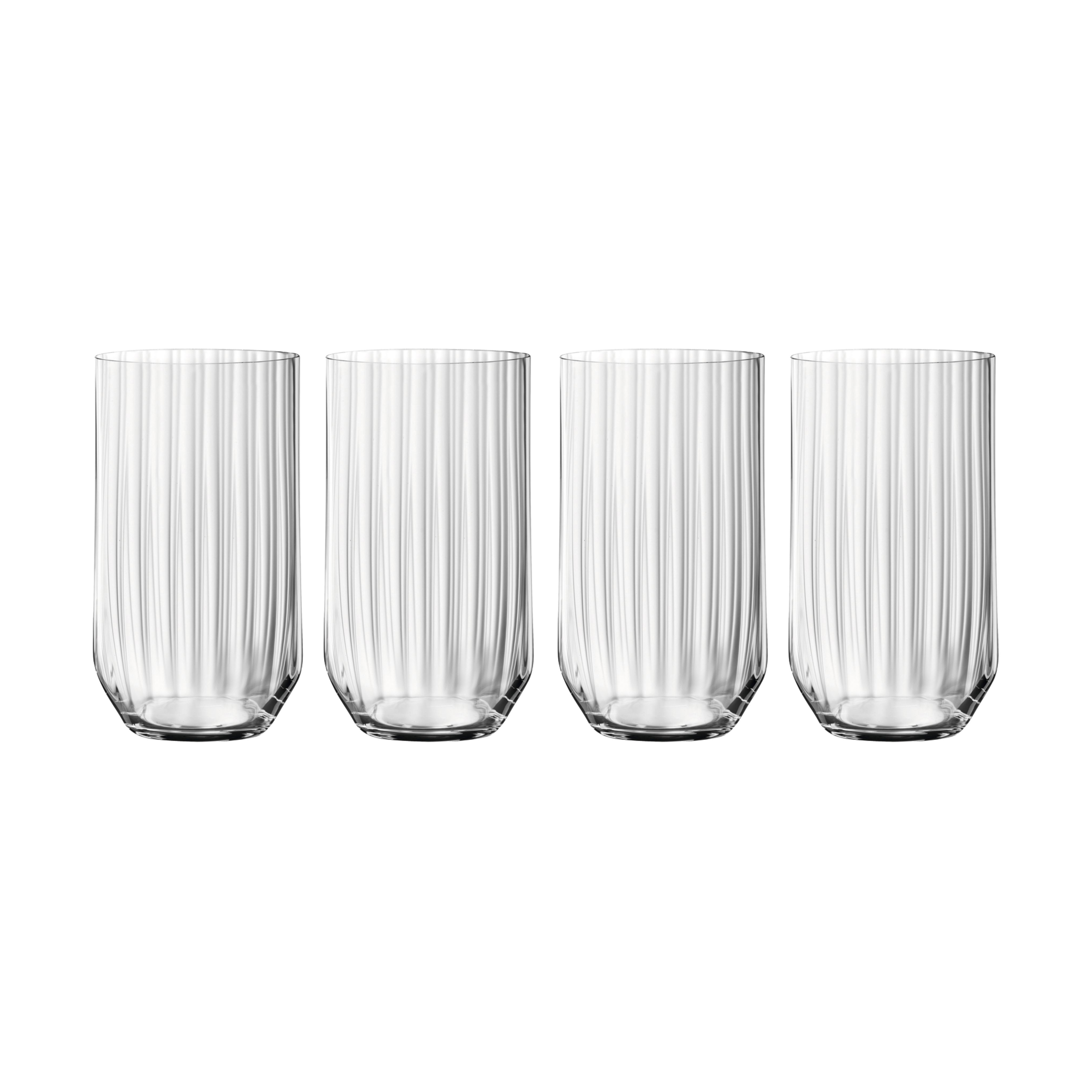 Spiegelau Linear long drink glass 44.5 cl pack of 4