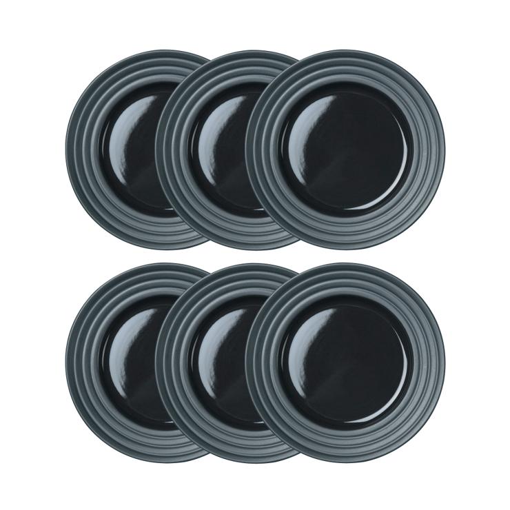 njrd Lines Small Plate Ø21Cm 6-Pack