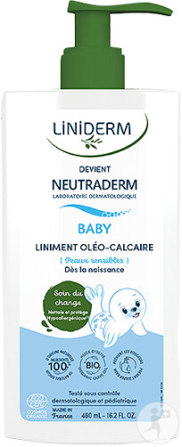 Liniderm Oleo-Lime Liniment Bio Pump Bottle 480ml