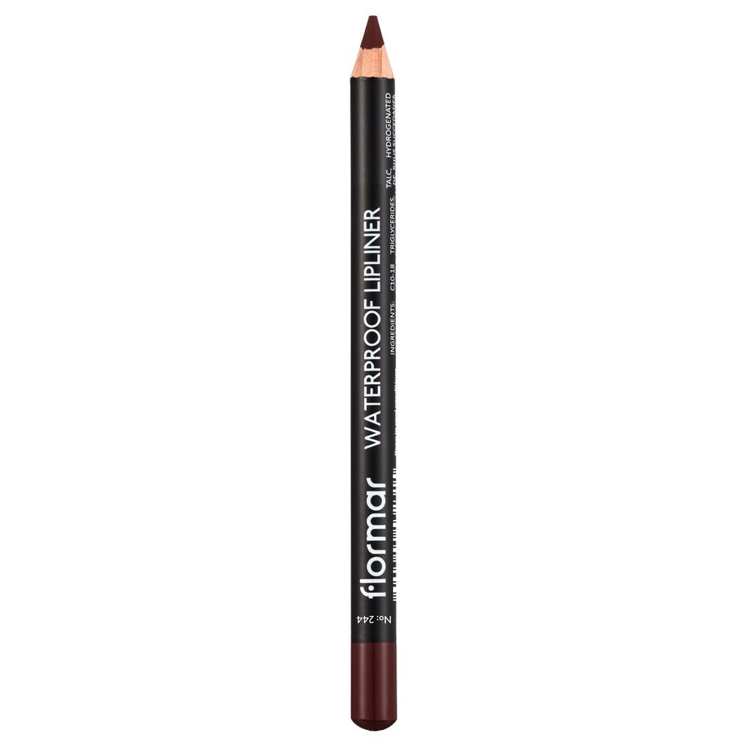 Flormar Waterproof Lipliner, No. 244 - Chocolate Fondue