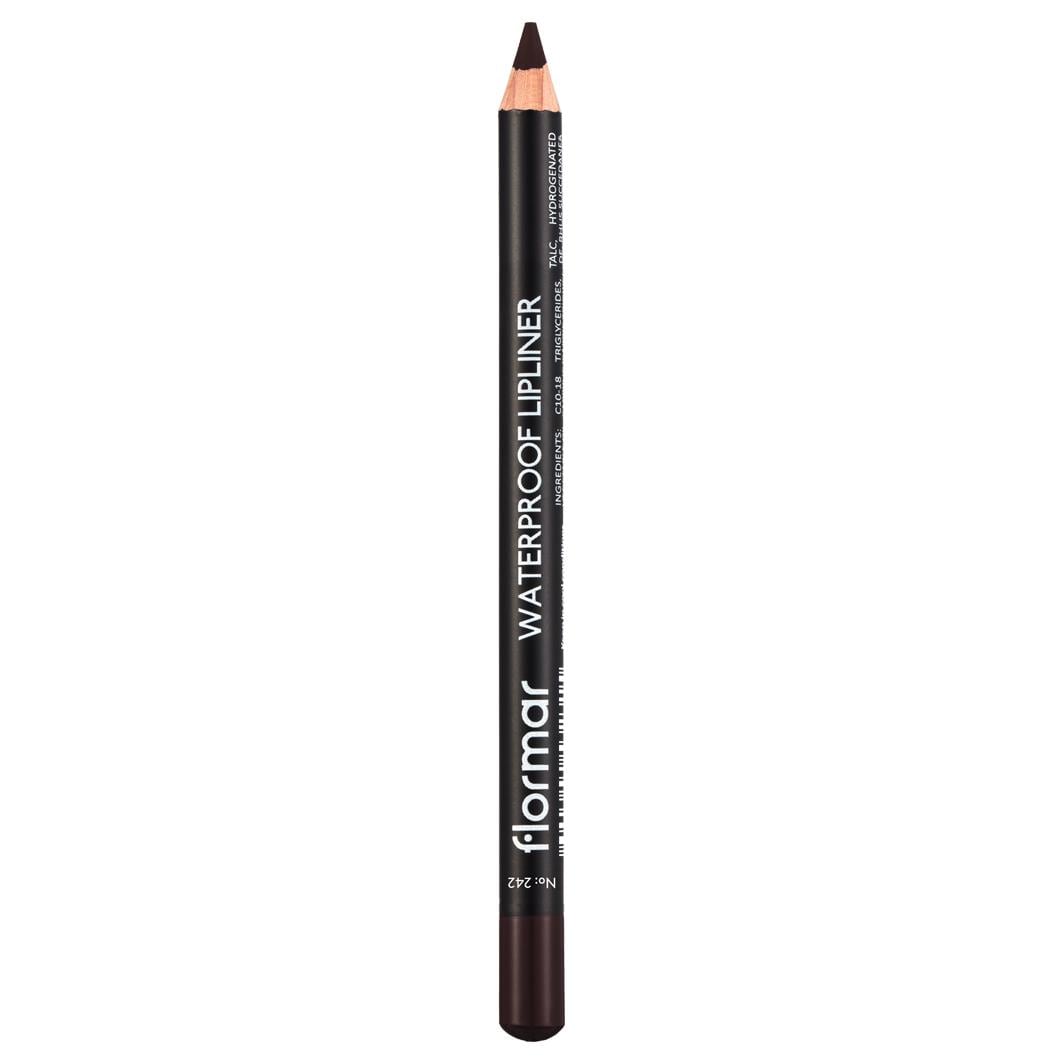 Flormar Waterproof Lipliner, No. 242 - Deep Bordeaux