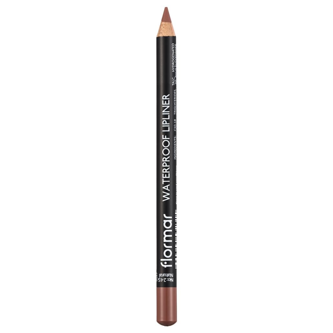 Flormar Waterproof Lipliner, No. 245 - Natural