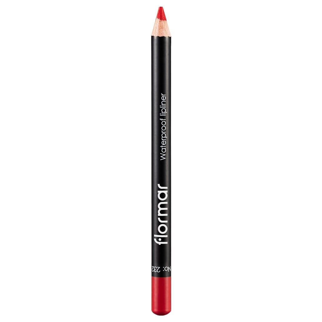 Flormar Waterproof Lipliner, No. 232 - Passionate Red