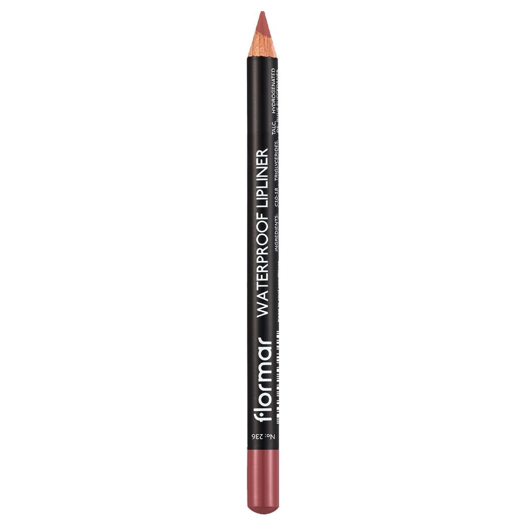 Flormar Waterproof Lipliner, No. 236 - Nut Cookie