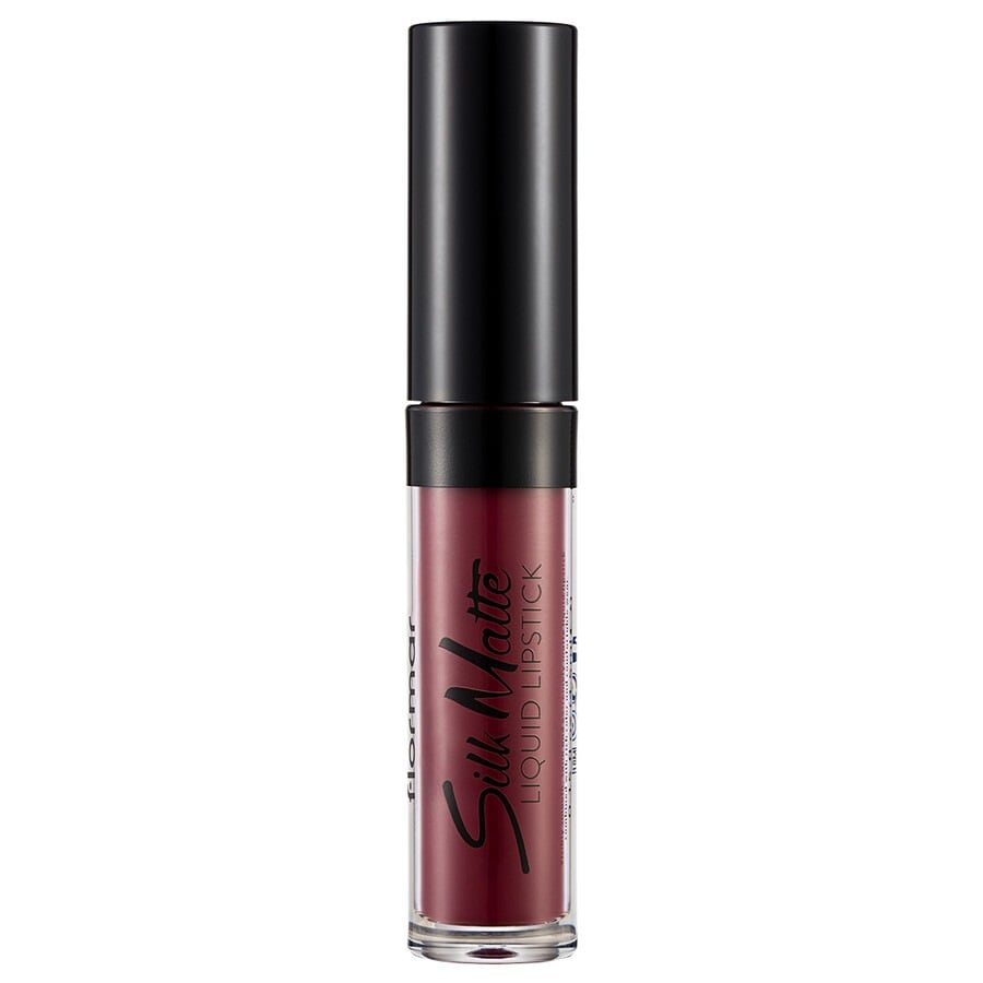 Flormar Silk Matte Liquid Lipstick, No. 8 - Dark Violet