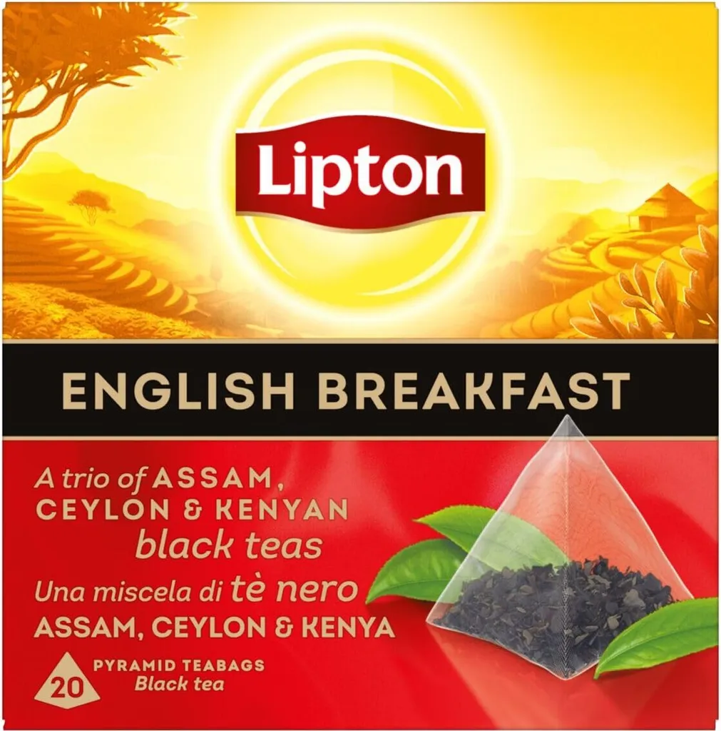 Lipton - Black Specialty - "English Breakfast" - 20 Pyramidenteebeutel, 46 gm