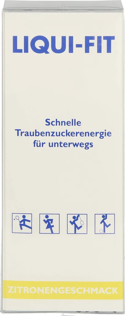 h&h DiabetesCare-GmbH Liqui Fit liquid sugar solution Lemon Sachets 12 pcs 257g
