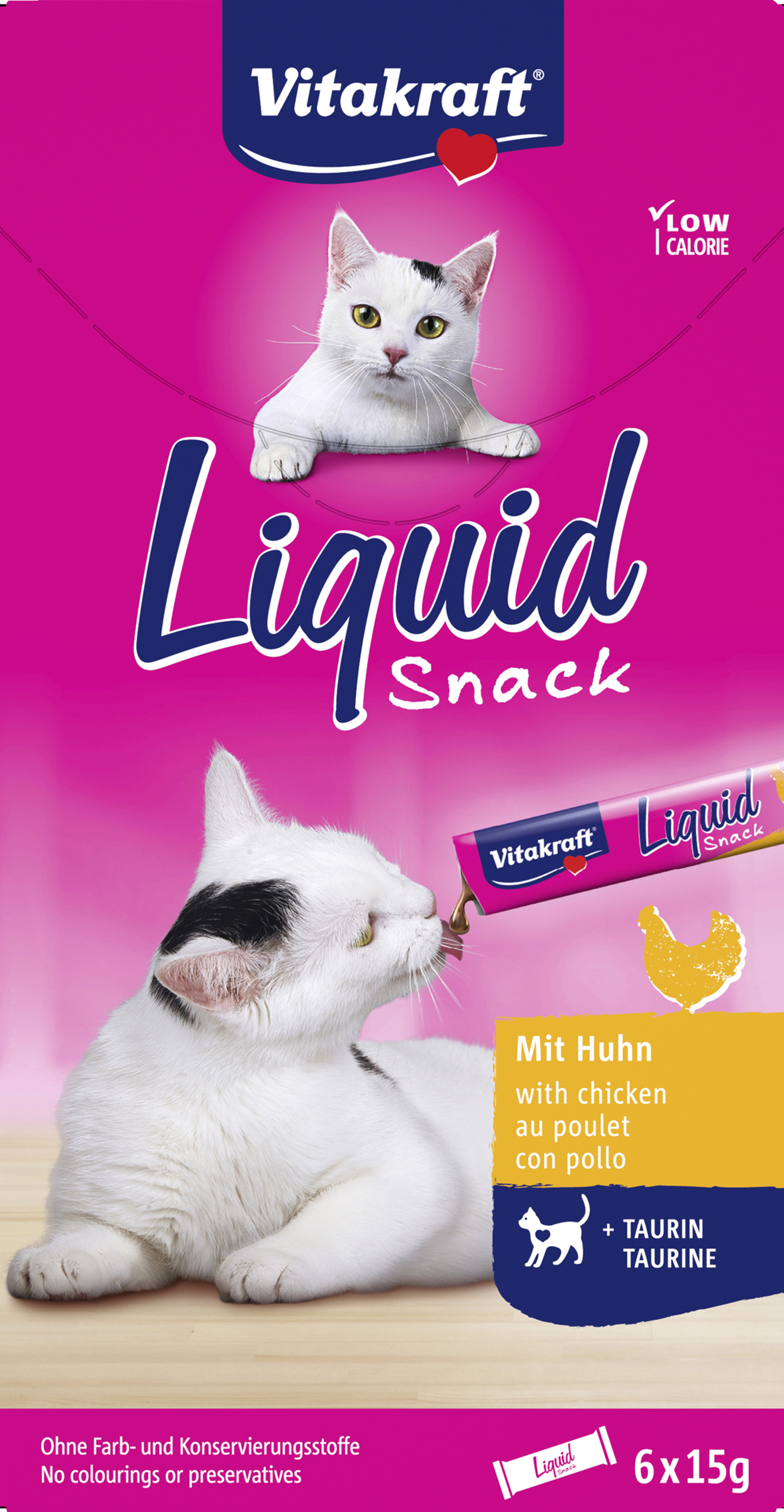 Vitakraft LiquidSnack Chicken + Taurine