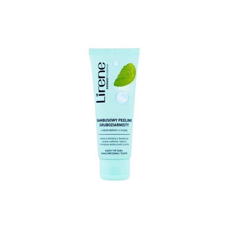 Lirene Coarse-grained Bamboo Peeling with Mint Extract 75 ml