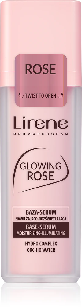 Lirene Base Serum Glowing Rose brightening serum base