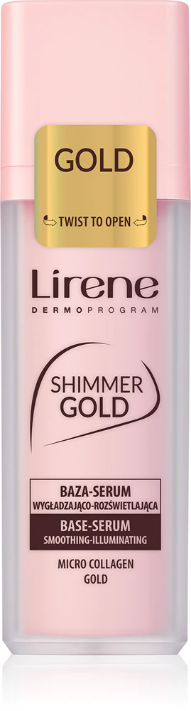 Lirene Base Serum Shimmer Gold brightening serum base 30ml