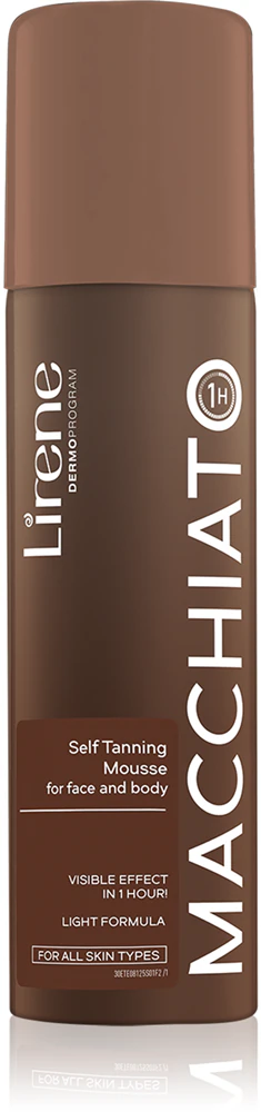 Lirene Body Arabica self-tanning foam for face and body