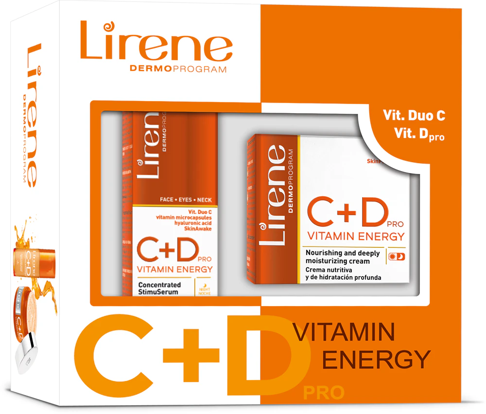 Lirene C+D PRO Vitamin Energy Gift Set for all skin types for women