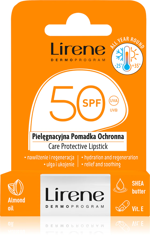 Lirene Care Protective Lipstick protective lip balm with moisturizing effect