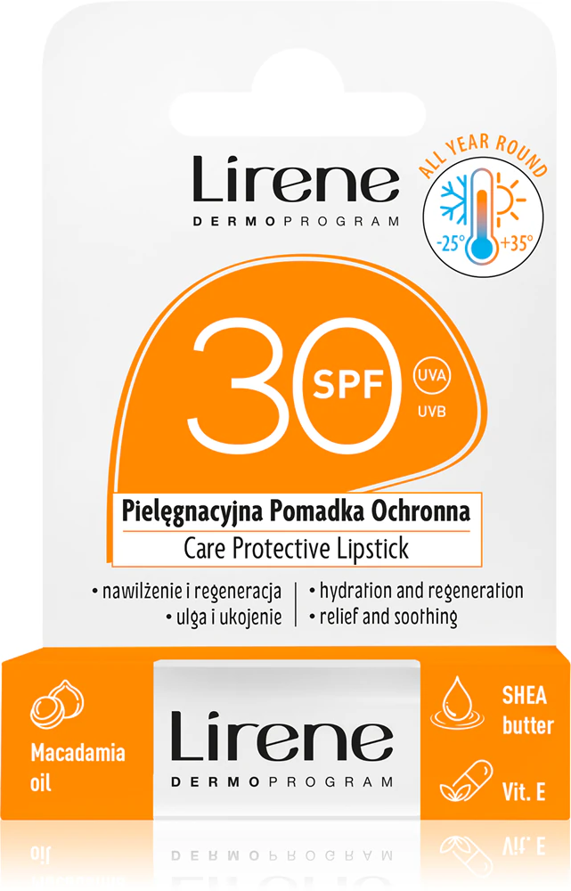 Lirene Care Protective Lipstick protective lip balm with moisturizing effect
