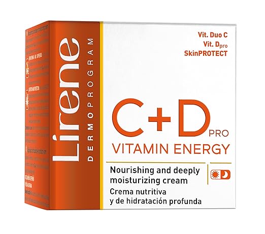 Lirene C+D Pro Vitamin Energy - Dry, Sensitive Skin, 12 ml