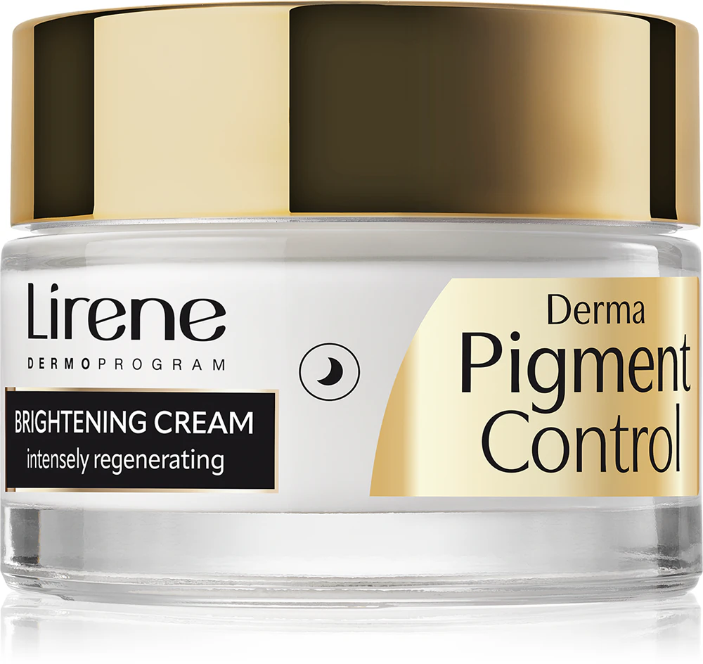 Lirene Derma Pigment Control Brightening Night Cream Brightening Night Cream For Hyperpigmented Skin
