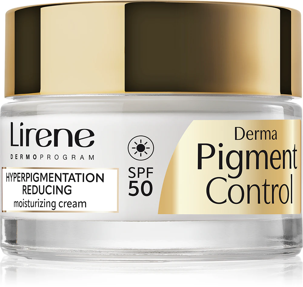 Lirene Derma Pigment Control Cream SPF 50 brightening moisturizing cream against pigment spots SPF 50