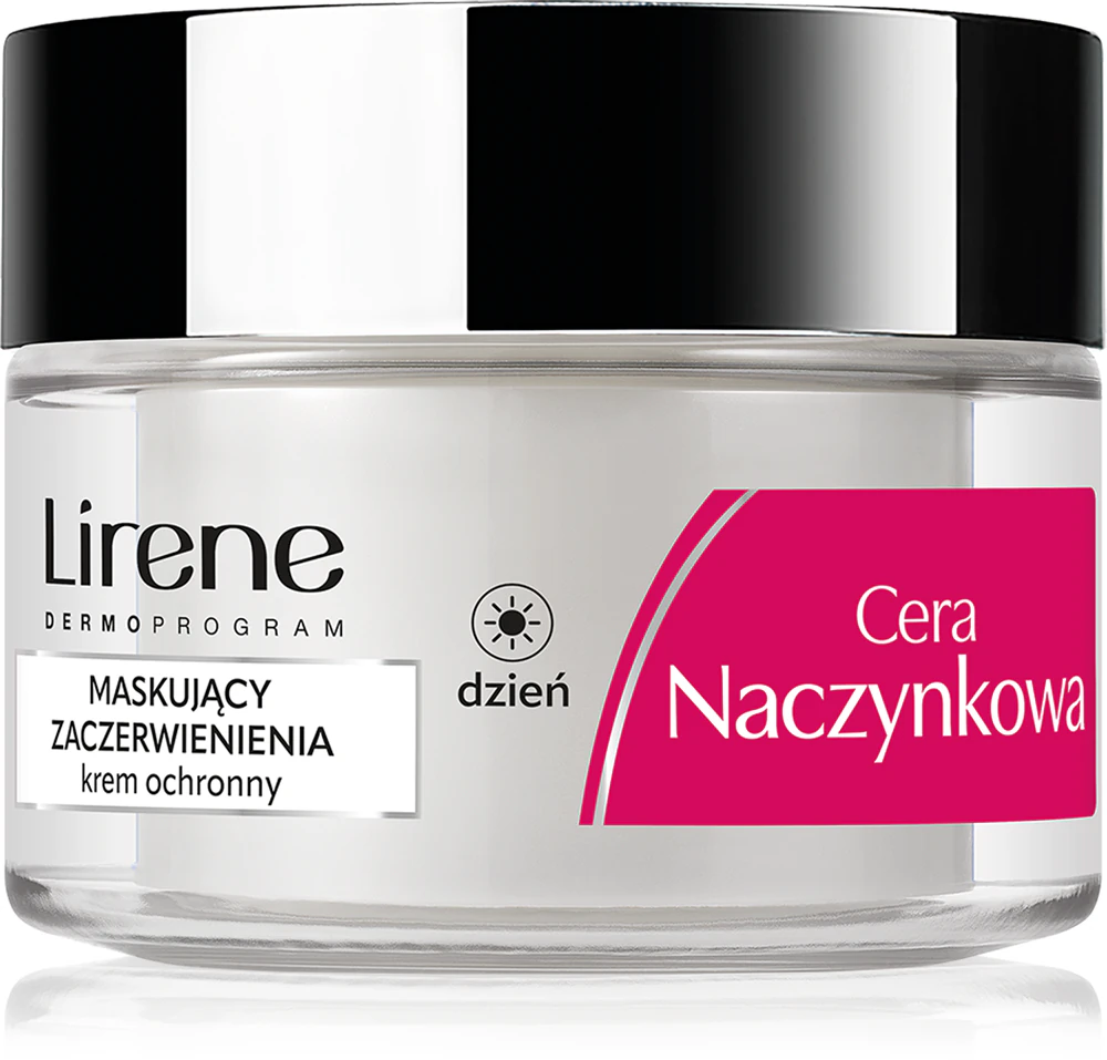 Lirene Face Cream moisturizing cream for a uniform complexion for sensitive and reddened skin