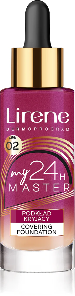 Lirene My Master make-up with high coverage Farbton Beige 30 ml