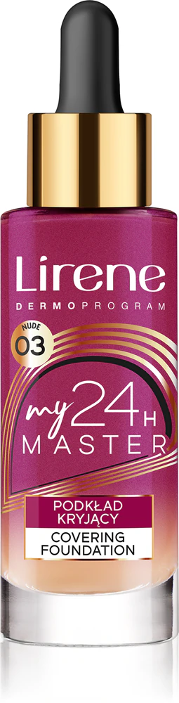 Lirene My Master make-up with high coverage Farbton Nude 30 ml