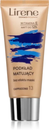 Lirene Nature Matte mattifying make-up fluid for a long-lasting effect Farbton 13 Capuccino 30 ml