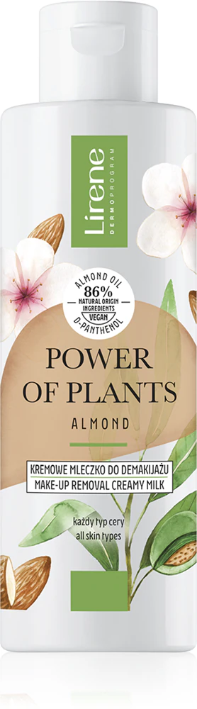 Lirene Power of Plants Almond make-up removal milk with a smoothing effect