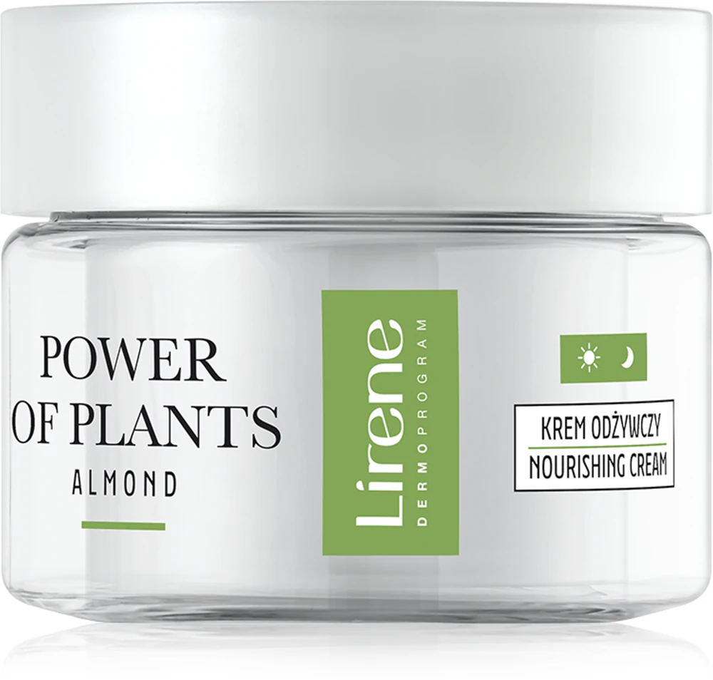 Lirene Power of Plants Almond Nourishing Cream Cream to restore skin firmness