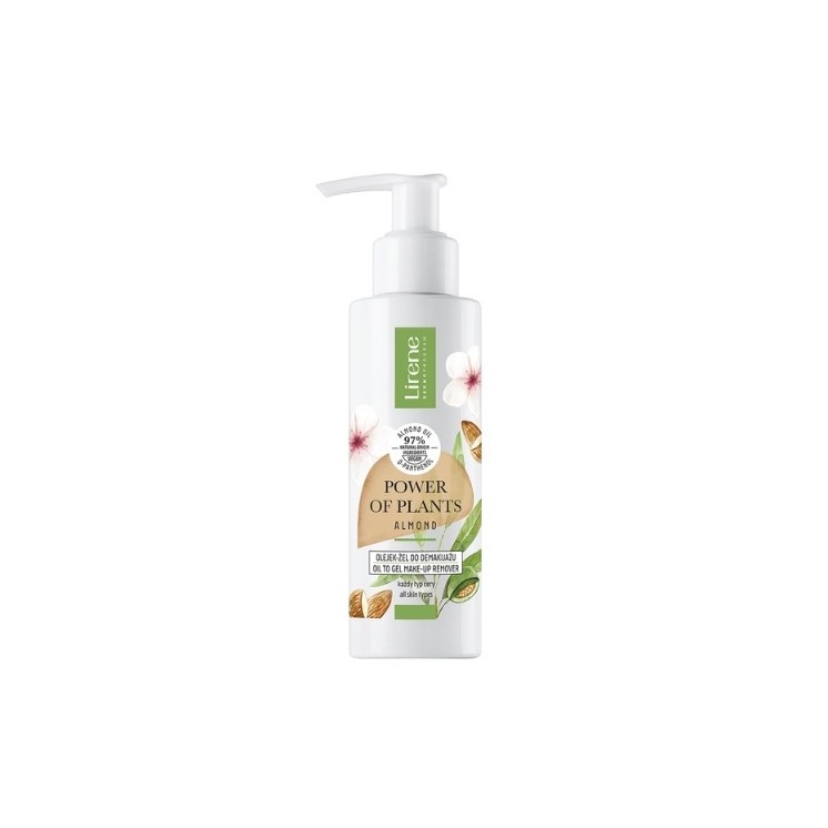 Lirene Power of Plants Almond Oil-Gel Makeup Remover 145 ml