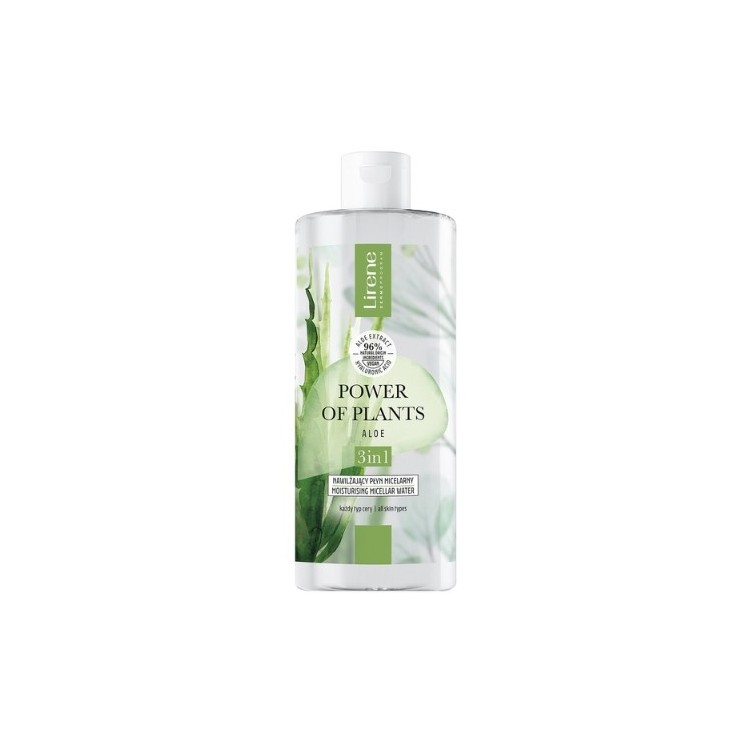 Lirene Power of Plants 3-in-1 Micellar Water Aloe 400 ml