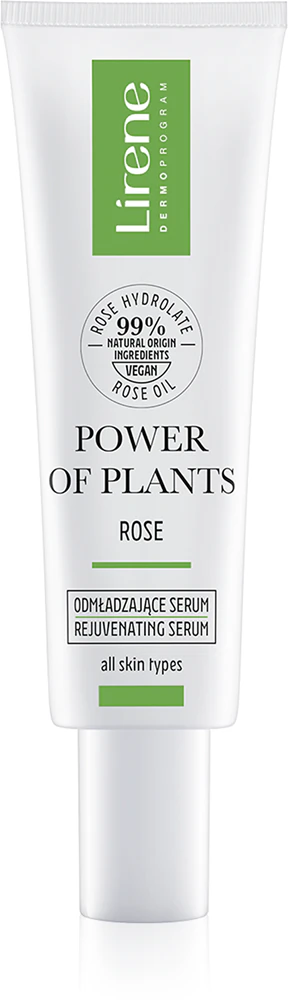 Lirene Power of Plants Rose rejuvenating skin serum with firming effect