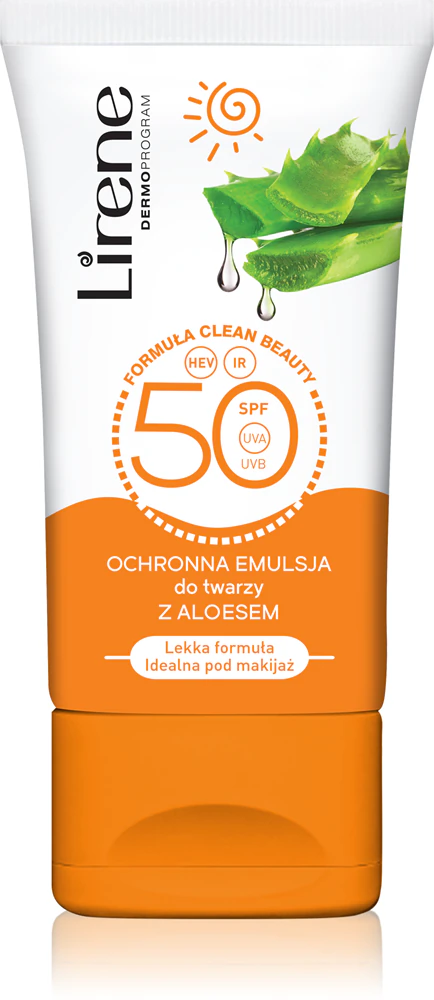 Lirene Sun care protective day emulsion for the face and décolleté