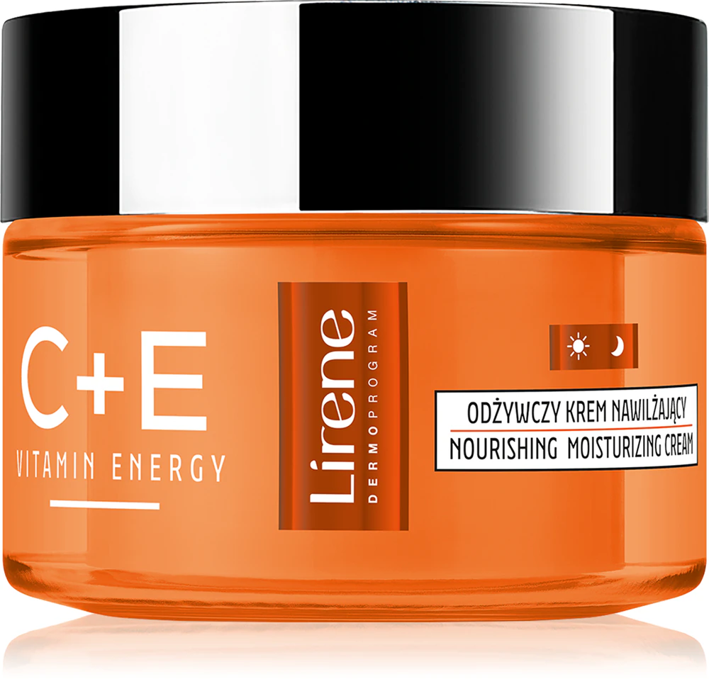 Lirene Vitamin C+E skin cream to nourish and moisturize