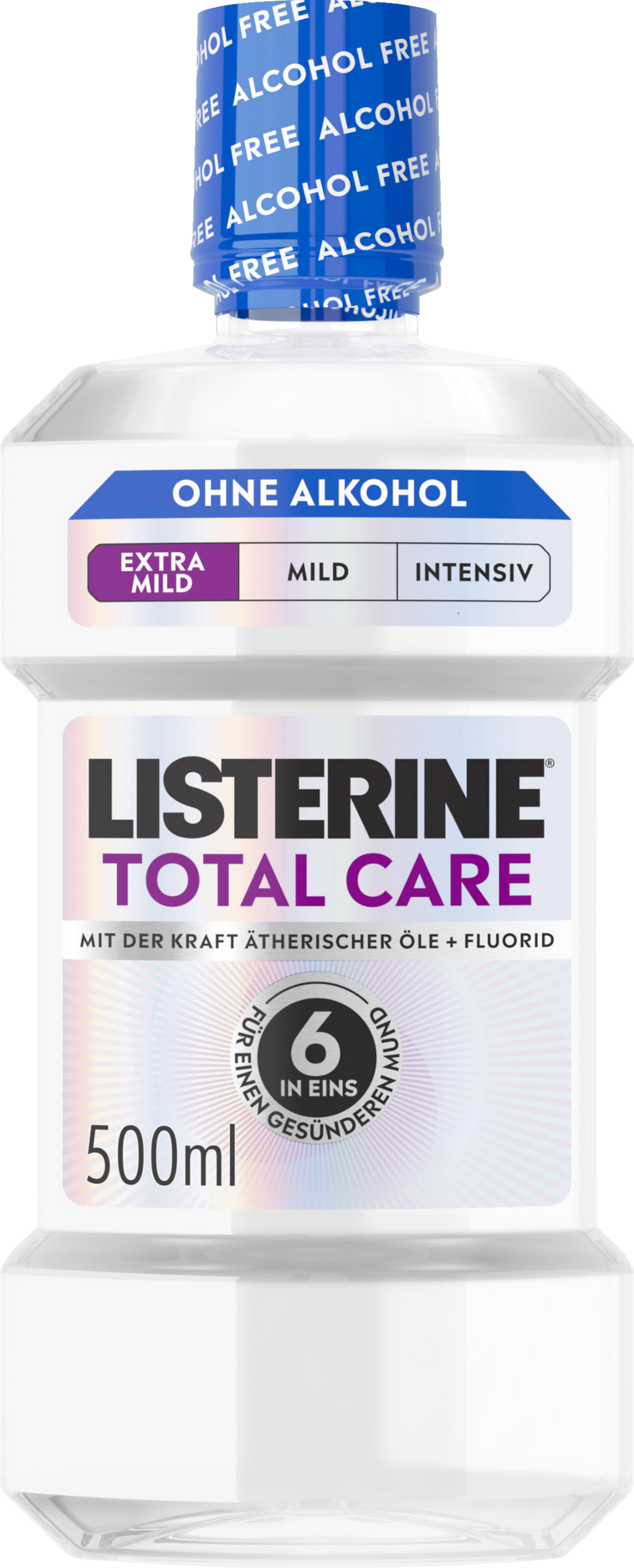 Listerine Mouthwash Total Care Extra Mild 500 ml