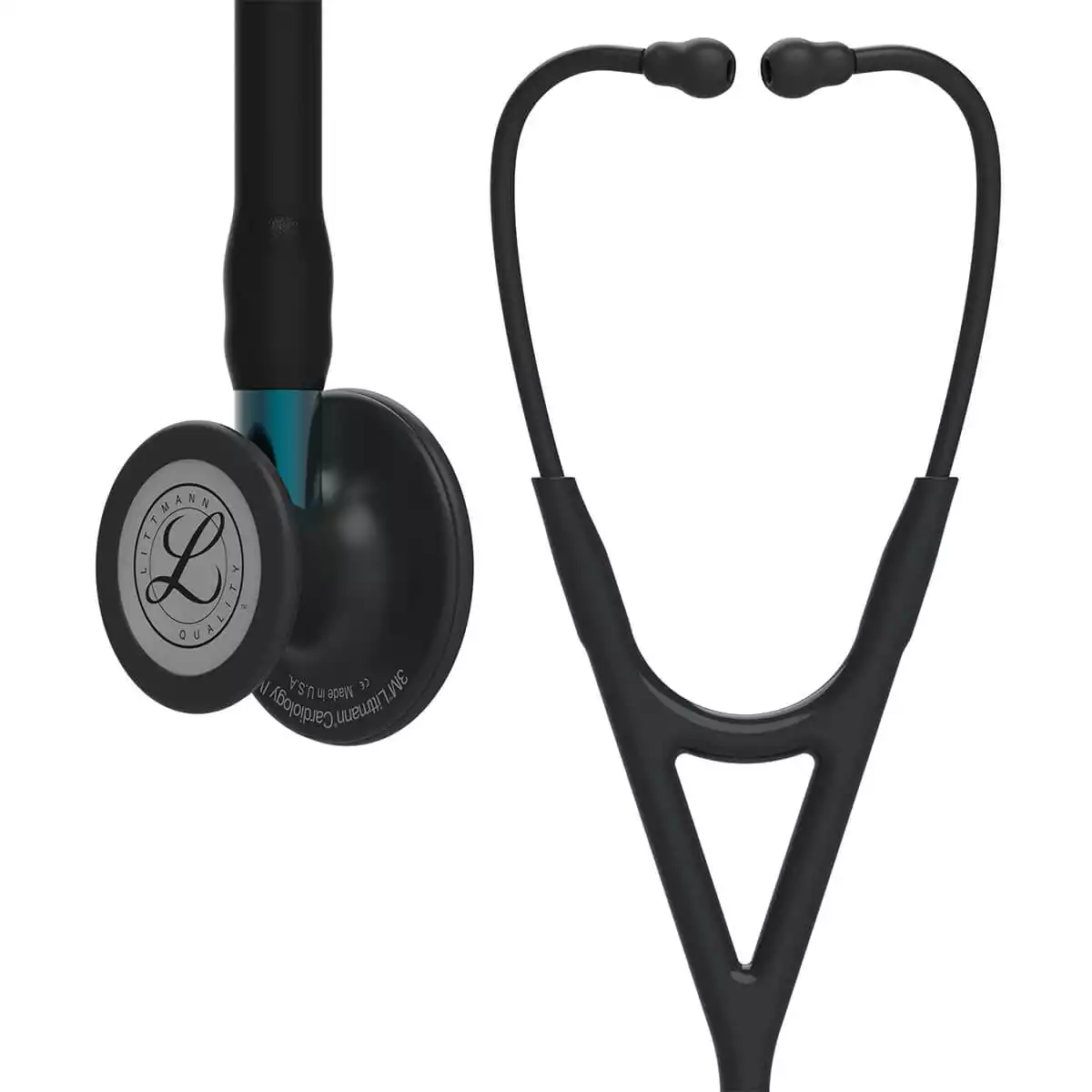 Littmann Cardiology IV Stethoscope – Stem Edition, Black