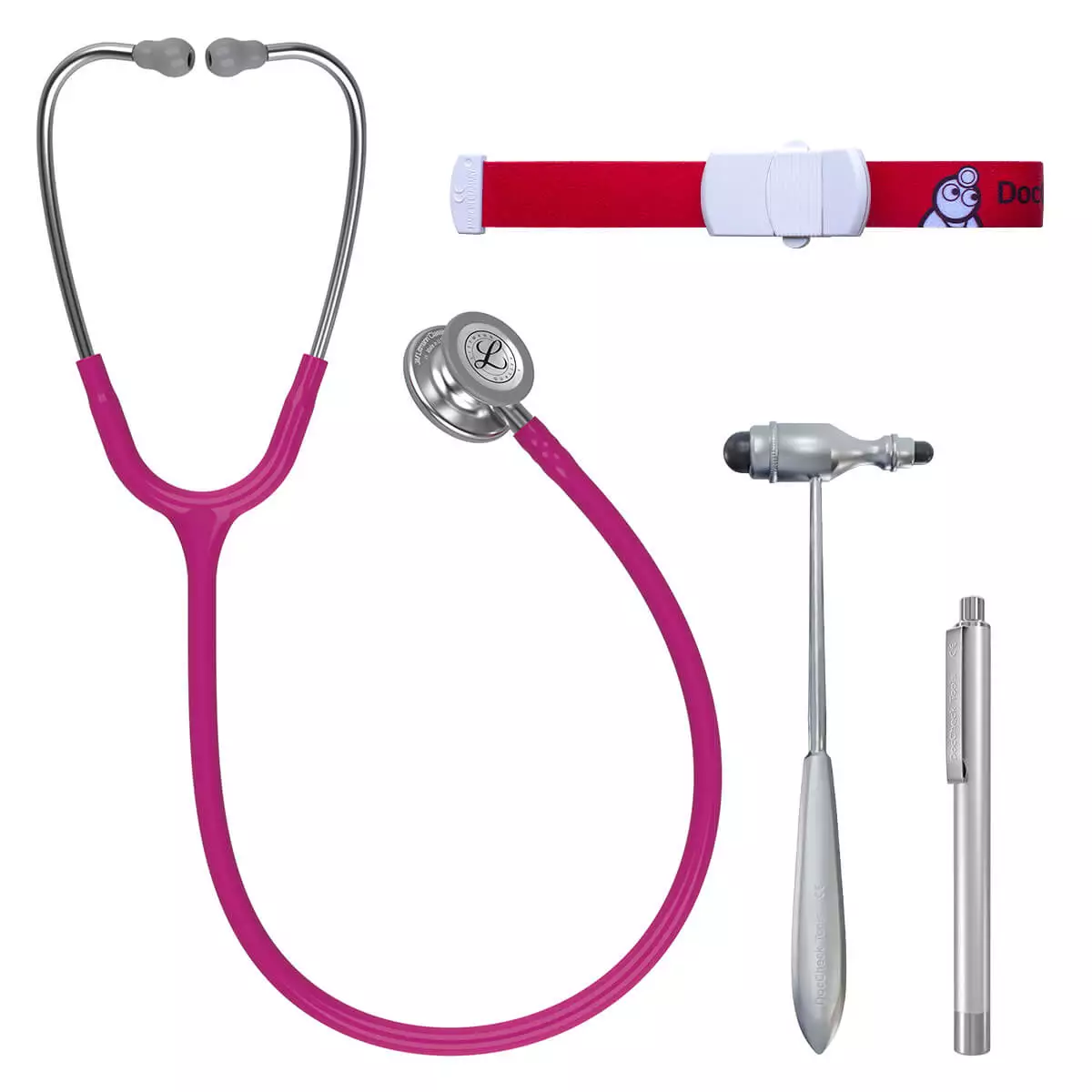 Littmann Classic III medical student kit – Stainless Steel Edition Pink