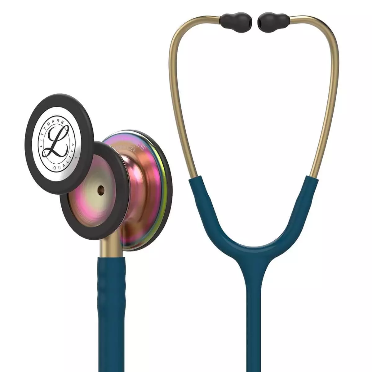 Littmann Classic III Stethoscope – Rainbow Edition, Caribbean Blue