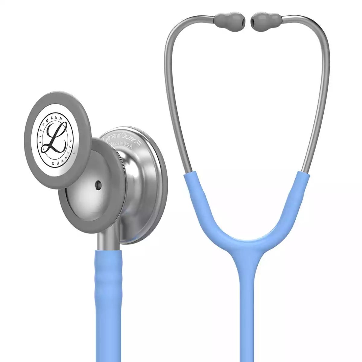 Littmann Classic III Stethoscope – Stainless Steel Edition, Ceil Blue