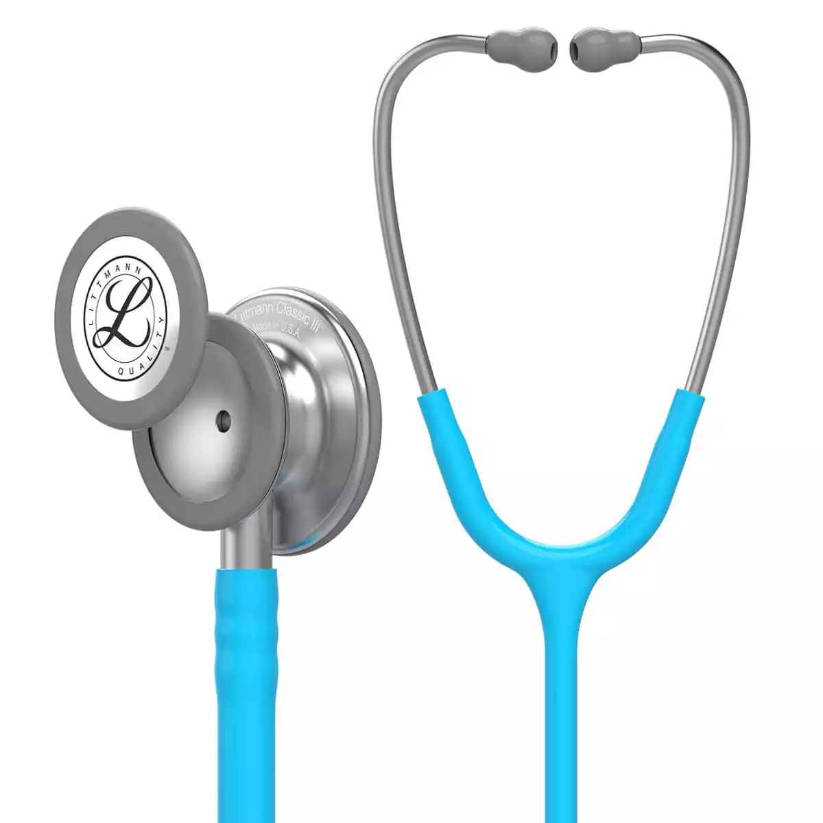 Littmann Classic III Stethoscope – Stainless Steel Edition, Turquoise
