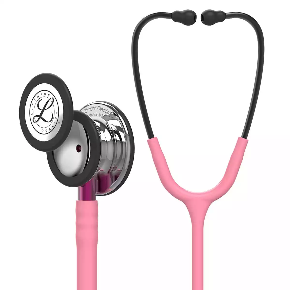 Littmann Classic III Stethoscope – Stem Edition Pearl pink/Stem Pink/Mirror