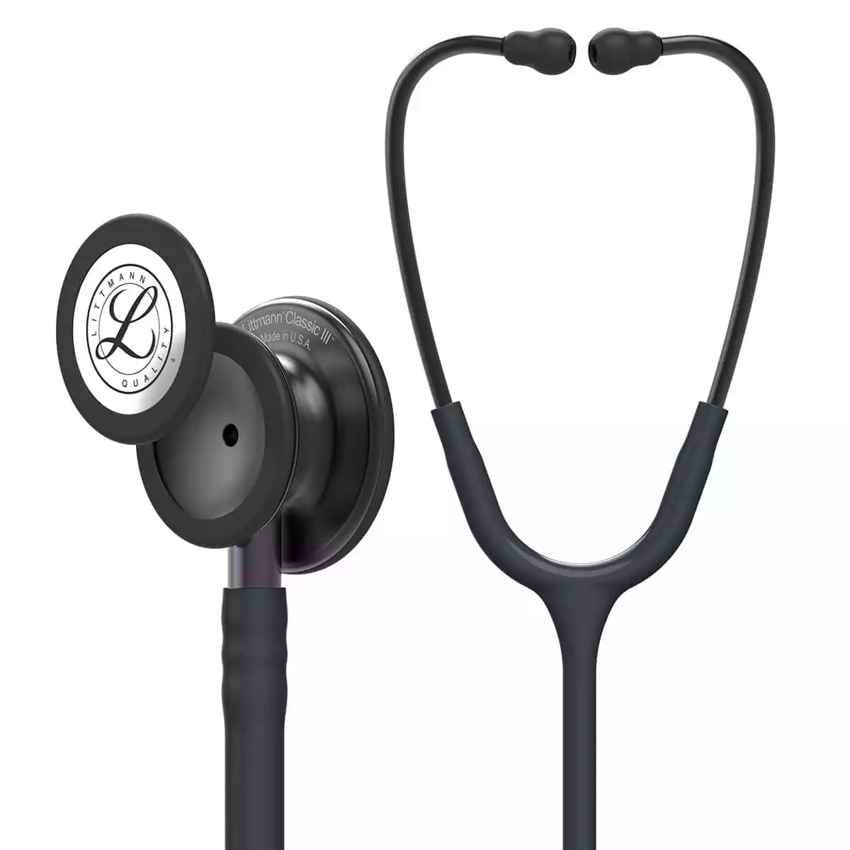 Littmann Classic III Stethoscope – Stem Edition, All Black